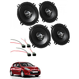 Renault Clio 2005 - 2012 JVC Front and Rear Speakers Upgrade Kit Renault Clio 2005 - 2012 JVC Front and Rear Speakers Upgrade Kit