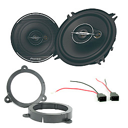 Renault Megane 2008-2012 Pioneer 5" 3 Way Coaxial Car Front or Rear Door Speakers Upgrade Pack Renault Megane 2008-2012 Pioneer 5" 3 Way Coaxial Car Front or Rear Door Speakers Upgrade Pack