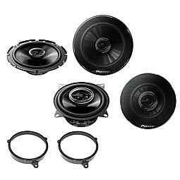 Toyota Yaris 1999 - 2005 6.3/4" 17cm Front Door / Top Dash Speaker Upgrade Kit Toyota Yaris 1999 - 2005 6.3/4" 17cm Front Door / Top Dash Speaker Upgrade Kit