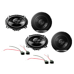 Renault Clio MK2 1998-2005 Pioneer 13cm Front and Rear Speaker Upgrade Kit Renault Clio MK2 1998-2005 Pioneer 13cm Front and Rear Speaker Upgrade Kit
