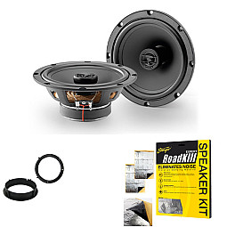 Seat Altea, Arosa, Ibiza, Mii Focal Auditor 2 Way Coaxial Front or Rear Door Car Speaker Upgrade Kit Seat Altea, Arosa, Ibiza, Mii Focal Auditor 2 Way Coaxial Front or Rear Door Car Speaker Upgrade Kit