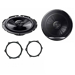 Seat Ibiza 2008 - 2014 Pioneer 17cm 6.3/4" 2 Way Front Door Car Speakers Upgrade Kit Seat Ibiza 2008 - 2014 Pioneer 17cm 6.3/4" 2 Way Front Door Car Speakers Upgrade Kit