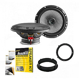 Seat Altea, Arosa, Ibiza, Mii Focal 6.5" Front or Rear Door Car Speakers Upgrade Kit Seat Altea, Arosa, Ibiza, Mii Focal 6.5" Front or Rear Door Car Speakers Upgrade Kit
