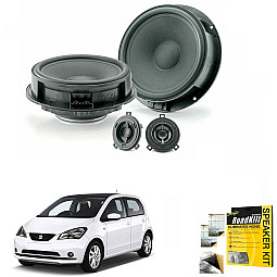 Seat Mii 2012 - 2021 Front Focal INSIDE Speaker Upgrade Kit Seat Mii 2012 - 2021 Front Focal INSIDE Speaker Upgrade Kit