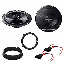 Skoda Citigo 2012 - 2017 Pioneer 17cm Front Door Speakers / Mounts / Wiring Adaptors Upgrade Kit Skoda Citigo 2012 - 2017 Pioneer 17cm Front Door Speakers / Mounts / Wiring Adaptors Upgrade Kit