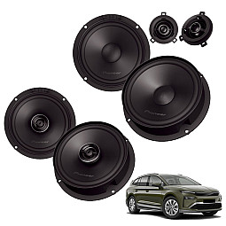 Skoda Enyaq 2020 > Pioneer Front Component and Rear Coaxial Speaker Upgrade Kit Skoda Enyaq 2020 > Pioneer Front Component and Rear Coaxial Speaker Upgrade Kit