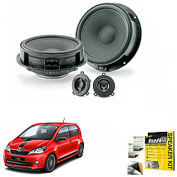 Skoda Citigo 2012 - 2020 Front Door Focal INSIDE Speaker Upgrade Kit Skoda Citigo 2012 - 2020 Front Door Focal INSIDE Speaker Upgrade Kit