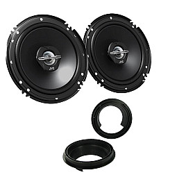 Suzuki Swift 2005-2020 JVC 6.5" 17cm 600 Watt Car 2 Way Coaxial Front/Rear Door Speakers Kit Suzuki Swift 2005-2020 JVC 6.5" 17cm 600 Watt Car 2 Way Coaxial Front/Rear Door Speakers Kit
