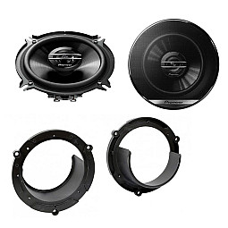 Honda Accord Pioneer 2 Way Front or Rear Car Doors Speakers Upgrade Kit Honda Accord Pioneer 2 Way Front or Rear Car Doors Speakers Upgrade Kit