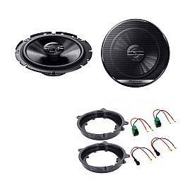 Tesla Model 3, Model Y 6.3/4" 17cm Front Door Car Speaker Upgrade Kit