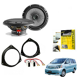 Toyota Alphard (2002-2008) AH-10 Focal 6.5" Front or Rear Speaker Upgrade Pack Toyota Alphard (2002-2008) AH-10 Focal 6.5" Front or Rear Speaker Upgrade Pack