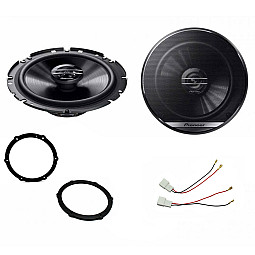 Toyota Aygo Pioneer 17cm Front Door 300W Speaker Upgrade Kit Toyota Aygo Pioneer 17cm Front Door 300W Speaker Upgrade Kit