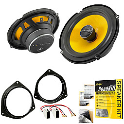 JL Audio 6.5" 2-Way Coaxial Front or Rear Doors Car Speaker Upgrade Pack For Toyota With Sound Deadening Sheet JL Audio 6.5" 2-Way Coaxial Front or Rear Doors Car Speaker Upgrade Pack For Toyota With Sound Deadening Sheet