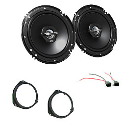 Vauxhall Corsa D 2006 - 2014 JVC 6.5" 600W 2 Way Front Door Car Speaker and Wiring Upgrade Kit Vauxhall Corsa D 2006 - 2014 JVC 6.5" 600W 2 Way Front Door Car Speaker and Wiring Upgrade Kit
