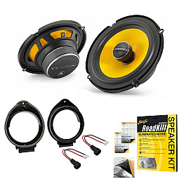 Vauxhall JL Audio 6.5" 2 Way Coaxial Front or Rear Door Car Speaker Upgrade Pack With Sound Deadening Sheet Vauxhall JL Audio 6.5" 2 Way Coaxial Front or Rear Door Car Speaker Upgrade Pack With Sound Deadening Sheet