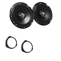 Vauxhall Corsa D 2006 - 2014 JVC 16cm 600 W 2 Way Front Door Car Speaker Upgrade Kit Vauxhall Corsa D 2006 - 2014 JVC 16cm 600 W 2 Way Front Door Car Speaker Upgrade Kit
