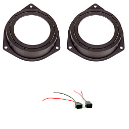 CT25VX05 Vauxhall Astra, Corsa 100-120mm Rear Side Panel Speaker Upgrade Kit CT25VX05 Vauxhall Astra, Corsa 100-120mm Rear Side Panel Speaker Upgrade Kit