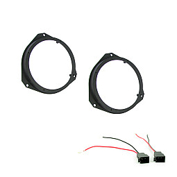 Vauxhall Astra H Car / Van 2005>165mm Front Door Speaker Adaptor With Speaker Adaptor Plugs Vauxhall Astra H Car / Van 2005>165mm Front Door Speaker Adaptor With Speaker Adaptor Plugs