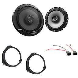 Vauxhall Astra H Car / Van 2005> Kenwood 6.5" Front Door Speakers Upgrade Kit Vauxhall Astra H Car / Van 2005> Kenwood 6.5" Front Door Speakers Upgrade Kit