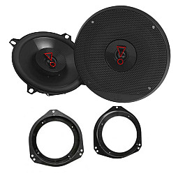 Vauxhall Corsa B 1993 - 2006 13cm 5-1/4" Front Door Speaker Upgrade Kit Vauxhall Corsa B 1993 - 2006 13cm 5-1/4" Front Door Speaker Upgrade Kit