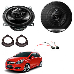 Vauxhall Corsa D 2006 - 2014 2 Door or 3 Door Rear Speaker Upgrade Kit Vauxhall Corsa D 2006 - 2014 2 Door or 3 Door Rear Speaker Upgrade Kit