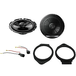 Pioneer 6.3/4" Front or Rear Door Speakers Adaptor Upgrade Kit For Vauxhall Pioneer 6.3/4" Front or Rear Door Speakers Adaptor Upgrade Kit For Vauxhall