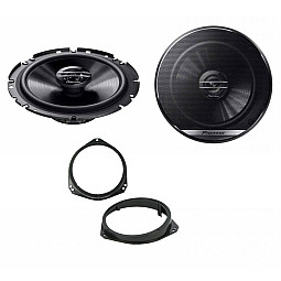 Vauxhall Corsa C 2001 - 2006 Pioneer 17cm Front Door Speaker Upgrade Kit Vauxhall Corsa C 2001 - 2006 Pioneer 17cm Front Door Speaker Upgrade Kit