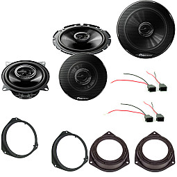 Vauxhall Corsa D 2 Door or 4 Door 2006-2014 Front and Rear Speaker Upgrade Kit Wiring Vauxhall Corsa D 2 Door or 4 Door 2006-2014 Front and Rear Speaker Upgrade Kit Wiring