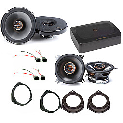 Vauxhall Corsa D 2 Door or 4 Door Front and Rear Speakers Amplified Subwoofer Upgrade Pack Vauxhall Corsa D 2 Door or 4 Door Front and Rear Speakers Amplified Subwoofer Upgrade Pack