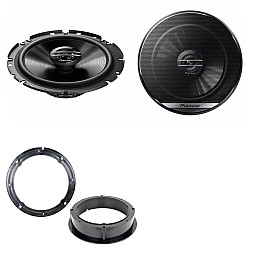 Volkswagen Pioneer 17cm 165mm Speaker Upgrade Kit