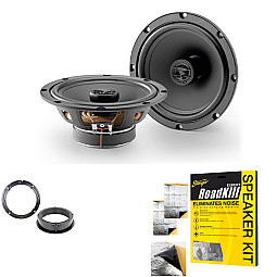 Volkswagen Focal Auditor 2 Way Coaxial Front or Rear Door Car Speaker Upgrade Kit