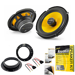 Seat Alhambra 2010 - 2020 JL Audio 6.5" 2 Way Car Front Door Speaker Upgrade Kit With Sound Deadening Sheet Seat Alhambra 2010 - 2020 JL Audio 6.5" 2 Way Car Front Door Speaker Upgrade Kit With Sound Deadening Sheet