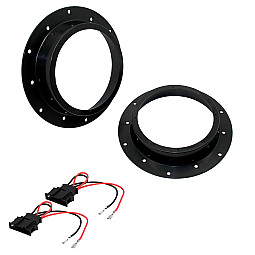 Volkswagen Transporter VW T5 T5.1 03-15 6.5" 17CM Front Speaker Upgrade Kit Volkswagen Transporter VW T5 T5.1 03-15 6.5" 17CM Front Speaker Upgrade Kit