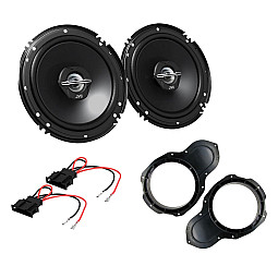 VW Passat B6 2006 - 2009 JVC 6.5" 17CM 600 Watt 2 Way Front Door Car Speakers Upgrade Kit VW Passat B6 2006 - 2009 JVC 6.5" 17CM 600 Watt 2 Way Front Door Car Speakers Upgrade Kit