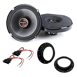 VW Transporter T6 2015 - 2019 Infinity 6.5" 2 Way Shallow Fit Front Door Coaxial Speakers Upgrade Pack