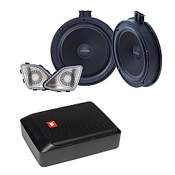 Volkswagen T6.1 Alpine 6.5" Component Speaker System With JBL 8" Under Seat Subwoofer