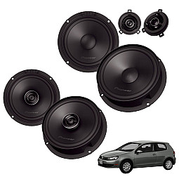 VW Golf MK6 2008 - 2013 Pioneer Front Component and Rear Coaxial Speaker Upgrade Kit VW Golf MK6 2008 - 2013 Pioneer Front Component and Rear Coaxial Speaker Upgrade Kit