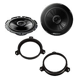 Toyota Aygo, Corolla, RAV4, Yaris Pioneer 6.3/4" Front Door Speaker Upgrade Kit Toyota Aygo, Corolla, RAV4, Yaris Pioneer 6.3/4" Front Door Speaker Upgrade Kit