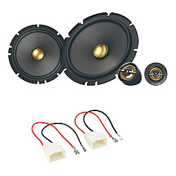 Ford Fiesta 2009 - 2017 Front Speaker Upgrade Kit + Wiring Adaptors Ford Fiesta 2009 - 2017 Front Speaker Upgrade Kit + Wiring Adaptors