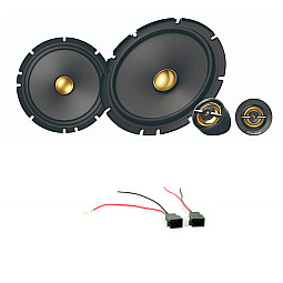 Vauxhall Corsa 2014 Onwards Front Door Speaker and Wiring Upgrade Kit Vauxhall Corsa 2014 Onwards Front Door Speaker and Wiring Upgrade Kit
