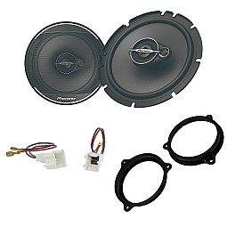 Vauxhall Vivaro 2015> Pioneer 16.5cm 165mm Front Door Speaker Upgrade Kit Vauxhall Vivaro 2015> Pioneer 16.5cm 165mm Front Door Speaker Upgrade Kit