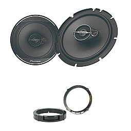 Seat Leon Mk1 2005 - 2012 Pioneer 16.5cm Front Door Speaker Upgrade Kit Seat Leon Mk1 2005 - 2012 Pioneer 16.5cm Front Door Speaker Upgrade Kit