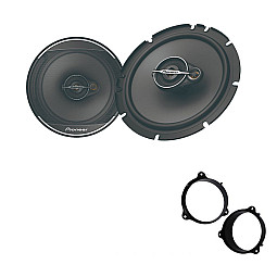 Renault Kangoo 2012-2019 Pioneer Front Door 6.5" 3-way Coaxial Speaker Upgrade Kit Renault Kangoo 2012-2019 Pioneer Front Door 6.5" 3-way Coaxial Speaker Upgrade Kit