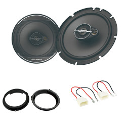 Ford Transit Custom 2012> 6.5" High Grade Front Door Speaker Upgrade Kit