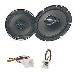 Renault Twingo 2014> Pioneer Front Door Speaker Upgrade Kit with Wiring Adaptor Renault Twingo 2014> Pioneer Front Door Speaker Upgrade Kit with Wiring Adaptor