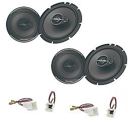 Renault Megane 2016> Front and Rear Door Speaker Upgrade Kit With Wiring Adaptor Renault Megane 2016> Front and Rear Door Speaker Upgrade Kit With Wiring Adaptor