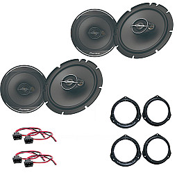 Mercedes C Class W204 2007-2015 Front and Rear Door Speaker Upgrade Kit Mercedes C Class W204 2007-2015 Front and Rear Door Speaker Upgrade Kit