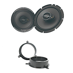 Pioneer 165mm Speaker Upgrade Kit for Renault Megane, Scenic 2009-2013 Front or Rear Door Pioneer 165mm Speaker Upgrade Kit for Renault Megane, Scenic 2009-2013 Front or Rear Door