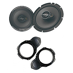 Pioneer 165mm Speaker Upgrade Kit for VW Passat B6 Front Door