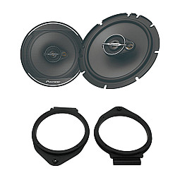 Pioneer 165mm Speaker Upgrade Kit for Vauxhall Insignia, Astra, Meriva Front or Rear Door  Pioneer 165mm Speaker Upgrade Kit for Vauxhall Insignia, Astra, Meriva Front or Rear Door